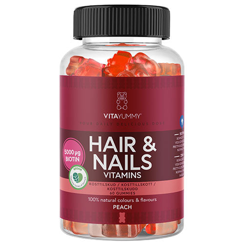 - Veganskvitayummy Hair Nails Peach