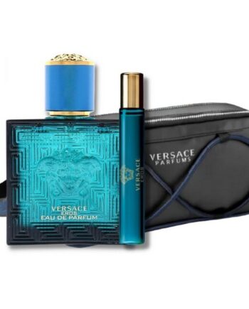 Versace Eros Pour Homme Eau De Parfum Gaveæske 100 Ml   10 Ml   Taske