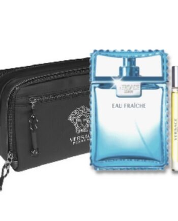 Versace Man Eau Fraiche Sæt 100 Ml Edt   10 Ml Travel Spray