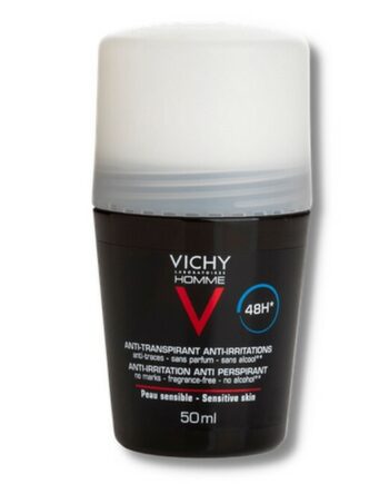 Vichy Homme Antiperspirant Deo Roll On 48h 50 Ml