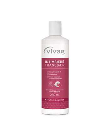 Vivag Intimsæbe Tranebær