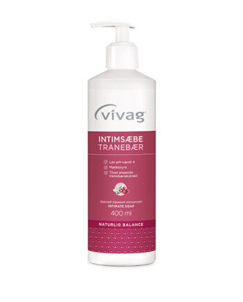 Vivag Intimsæbe Tranebær