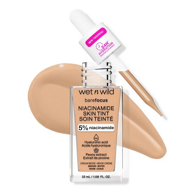 Wet Wild Bare Focus Niacinamide Skin Tint Cream Beige 32 Ml