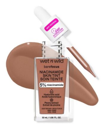 Wet   Wild Bare Focus Niacinamide Skin Tint Deep 32 Ml