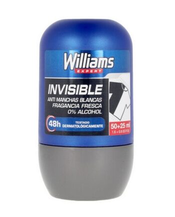 Williams Expert Invisible Blue 48h Deo Roll On 75 Ml