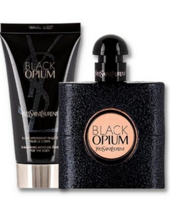 Yves Saint Laurent Black Opium Sæt 50 Ml Eau De Parfum   Body Lotion