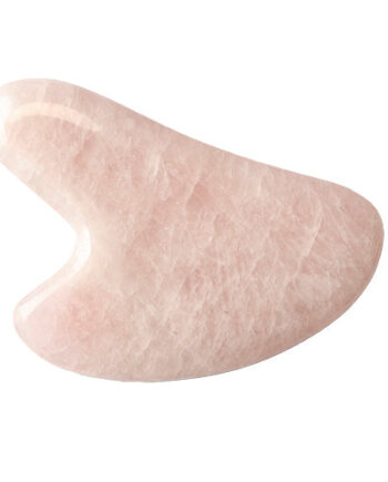 Pure Mind Gua Sha Heart Rosa Kvarts