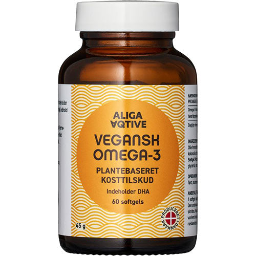 Aliga Aqtive Vegansk Omega- Softgel Kapsler