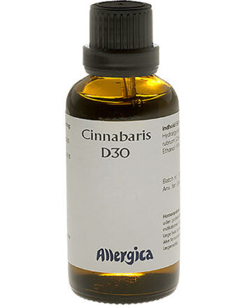 Allergica Cinnabaris D30