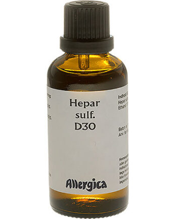 Allergica Hepar Sulf  D30