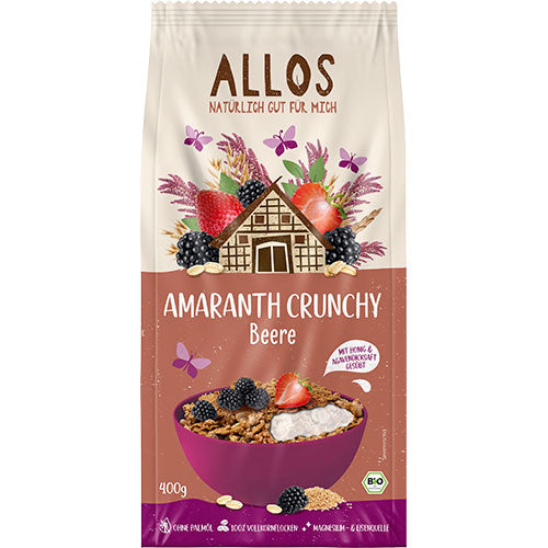 Allos Amarant Granola Bær økologisk