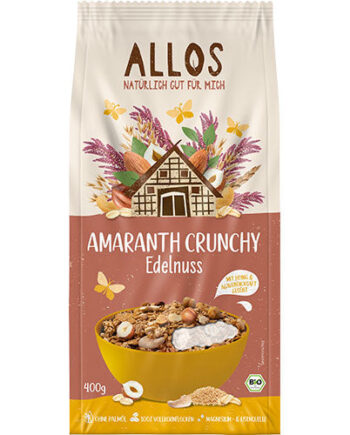 Allos Amarant Granola    Nødder  økologisk