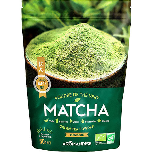 Aromandise Matcha Te Green Tea Powder økologisk