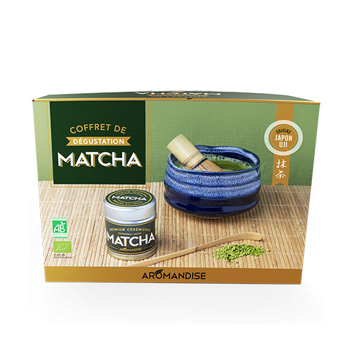Aromandise Matcha Te Ceremoni Sæt Skål Matcha Ske Piskeris økologisk