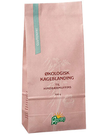 Aurion Hindbærmuffinsblanding Glutenfri  økologisk