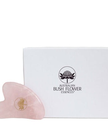 Australian Bush Flower Essences Gua Sha Tool Rosakvarts