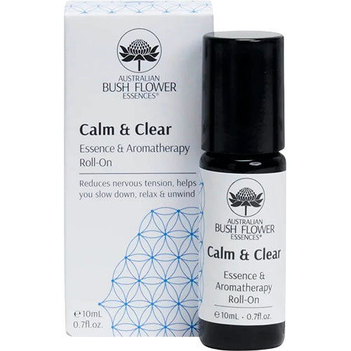 Australian Bush Flower Essences Roll On Calm Clear Essence Aromaterapi