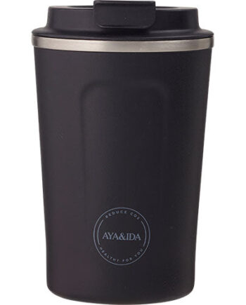 Aya Ida Cup2go Matte Black 380 Ml