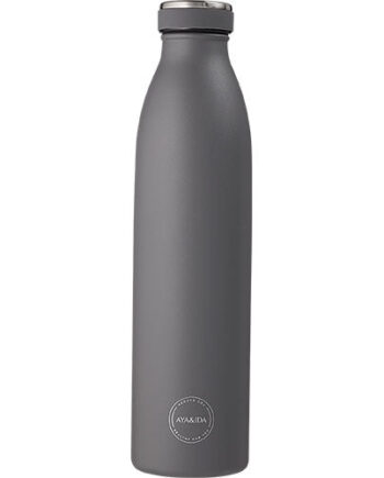 Aya Ida Drinking Bottle 750ml Dark Grey