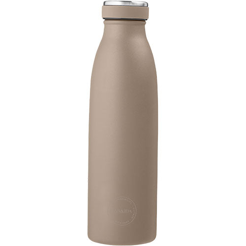 Aya Ida Drinking Bottle 500ml Dusty Brown