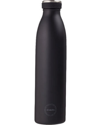 Aya Ida Drinking Bottle 750ml Matte Black