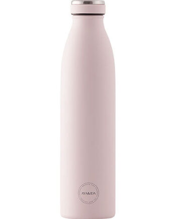 Aya Ida Drinking Bottle 750ml Soft Rose
