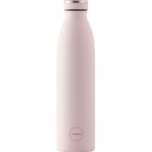 Aya Ida Drinking Bottle 750ml Soft Rose