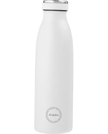 Aya Ida Drinking Bottle 500ml Winter White