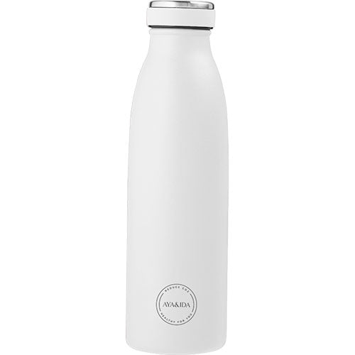 Aya Ida Drinking Bottle 500ml Winter White