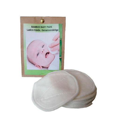 Bamboo Pro Baby Pads Lækre Bløde Bambus Genanvendelige
