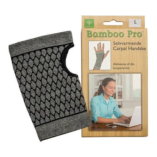 Bamboo Pro Carpal Handske Str