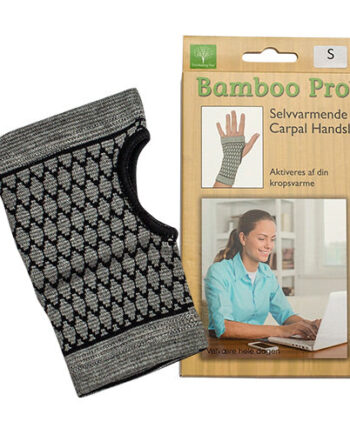 Bamboo Pro Carpal Handske  Str