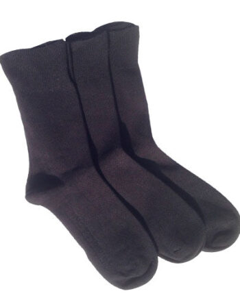 Bamboo Pro Strømper   Par Sort Str  42-46
