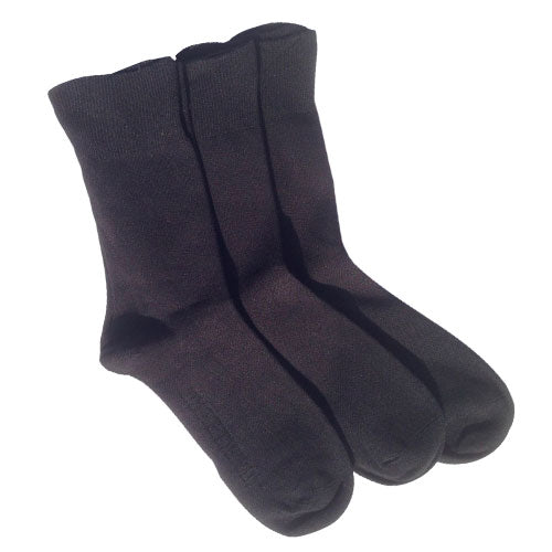 Bamboo Pro Strømper Par Sort Str 37-41