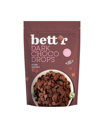 Bettâ   Chokoladeknapper Mørke Vegan  økologisk