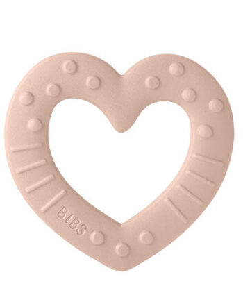 Bibs Baby Bitie Heart Blush