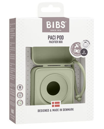 Bibs Pacifier Box Sage