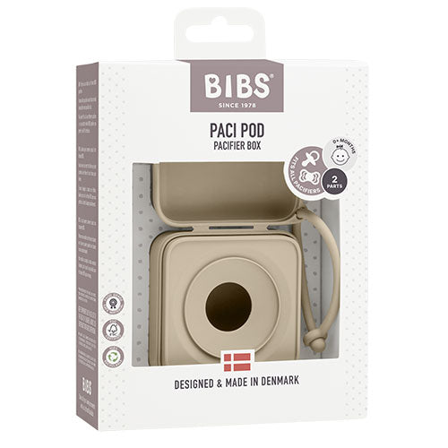 Bibs Pacifier Box Vanilla