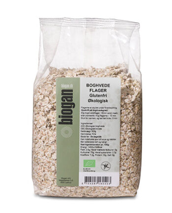 Biogan Boghvedeflager Glutenfri  økologisk