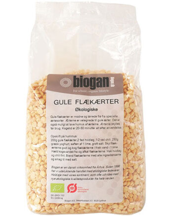 Biogan Gule Flækærter  økologisk
