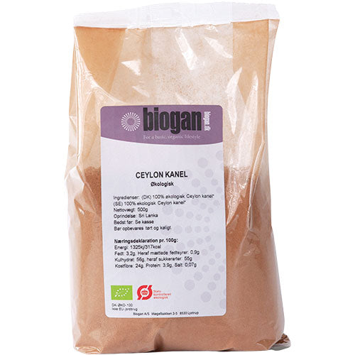 Biogan Kanelpulver Ceylon økologisk
