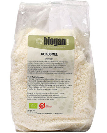 Biogan Kokosmel  økologisk