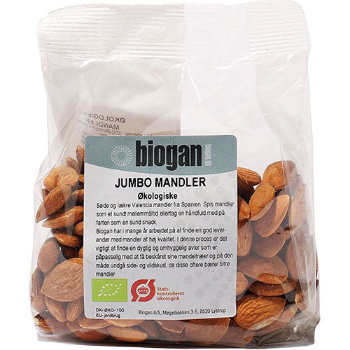 Biogan Mandler Jumbo økologisk