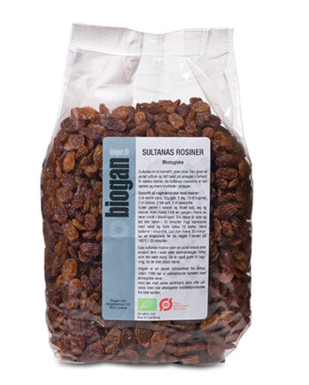 Biogan Rosiner Sultanas  økologisk