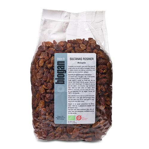 Biogan Rosiner Sultanas økologisk
