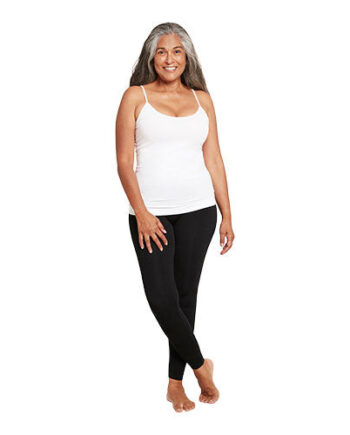 Boody Cami Top Hvid Str  Xs