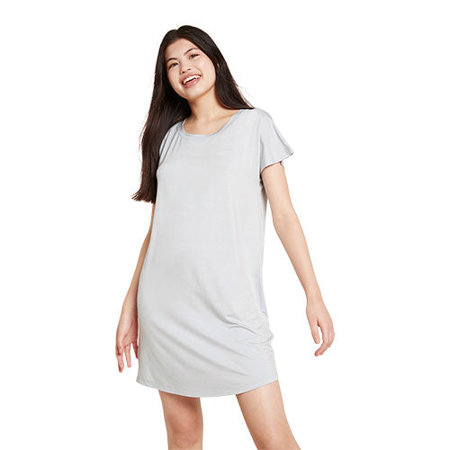 Boody Goodnight Nightdress Dove Str