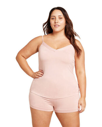 Boody Goodnight Sleep Cami Dusty Pink Str