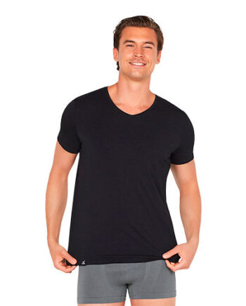 Boody Menâ    -neck  -shirt Sort Str