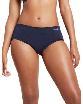 Boody Midi Brief Navy Str  Xs